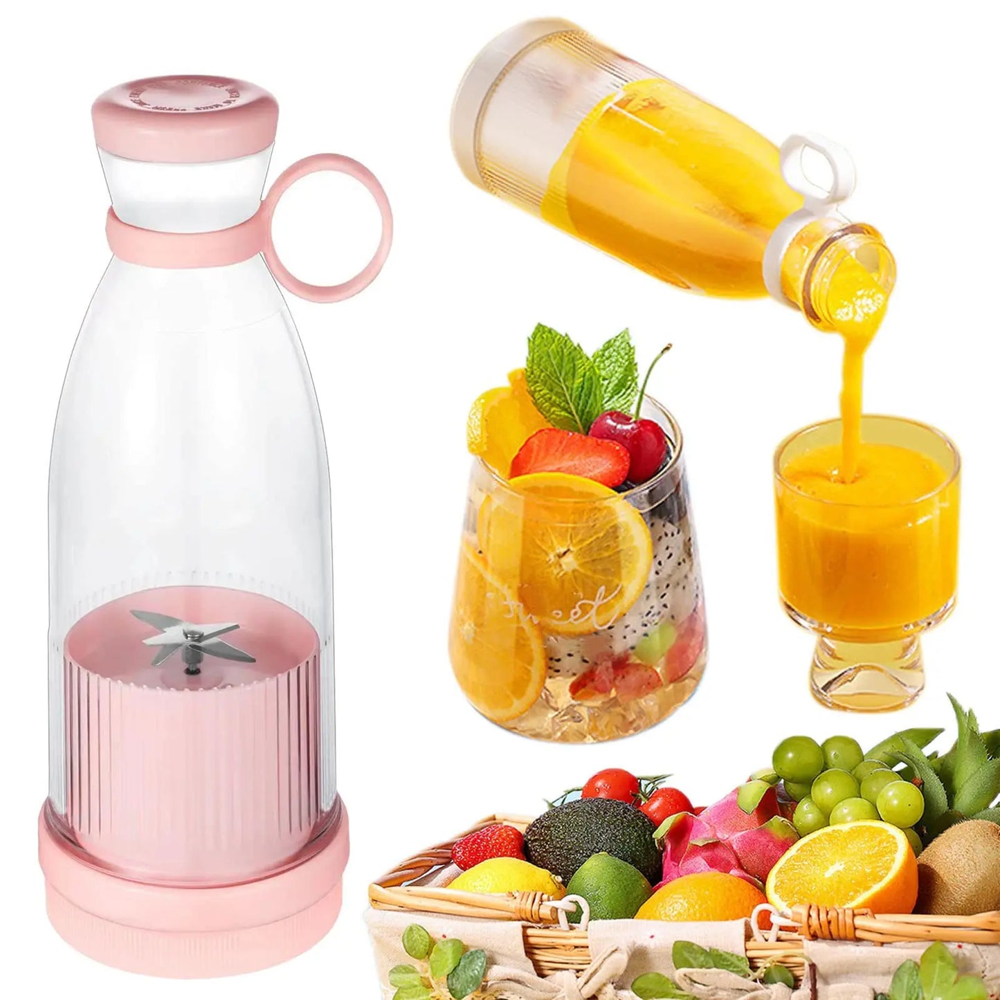 New Wholesale Home Juicer Mini Automatic Small Multifunctional Home Juicer Cup Portable Juicer