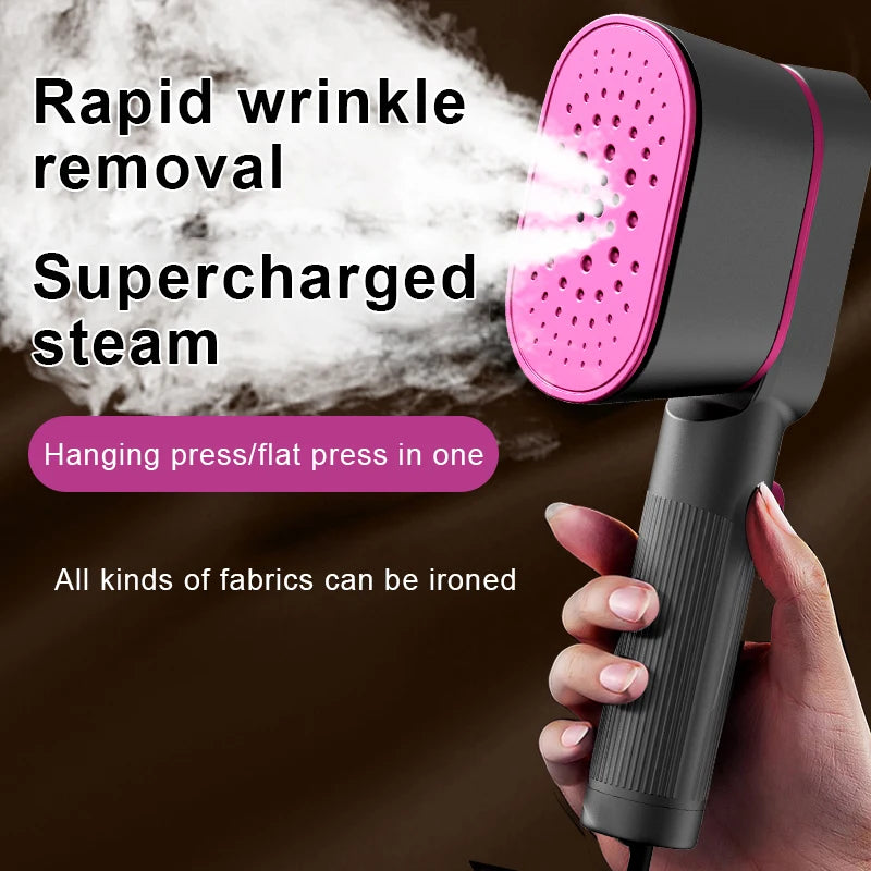 2025 Mini Handheld Clothes Steamer – Compact Iron for Travel & Home Use
