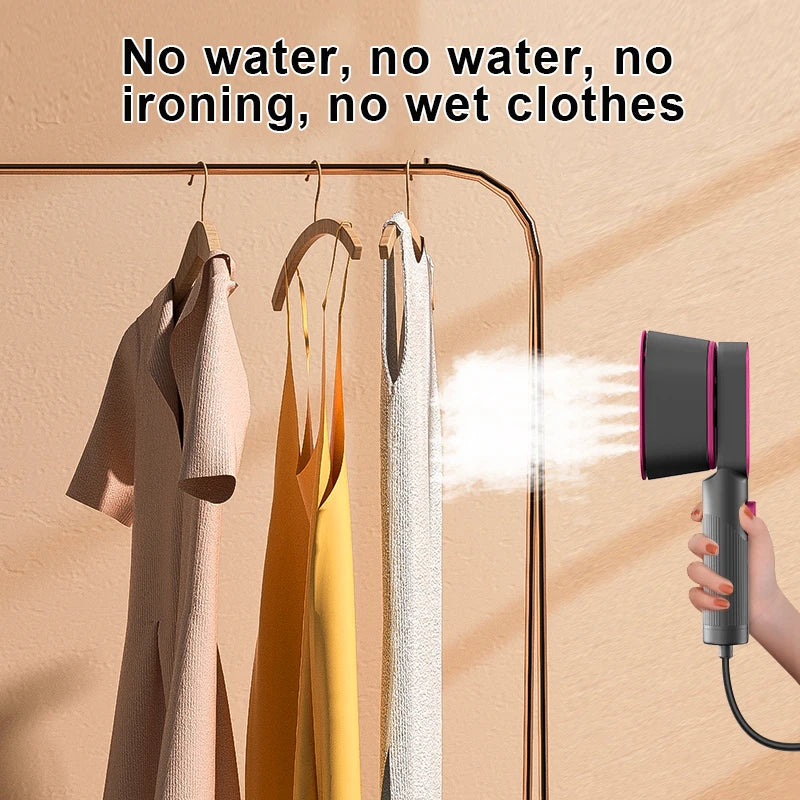2025 Mini Handheld Clothes Steamer – Compact Iron for Travel & Home Use
