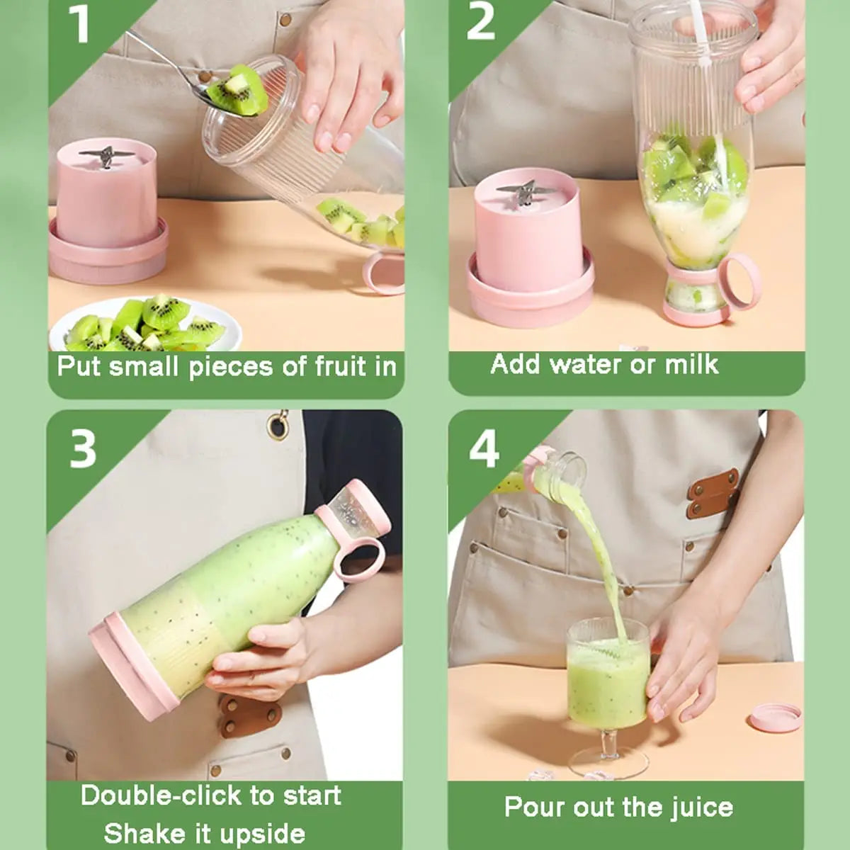 New Wholesale Home Juicer Mini Automatic Small Multifunctional Home Juicer Cup Portable Juicer