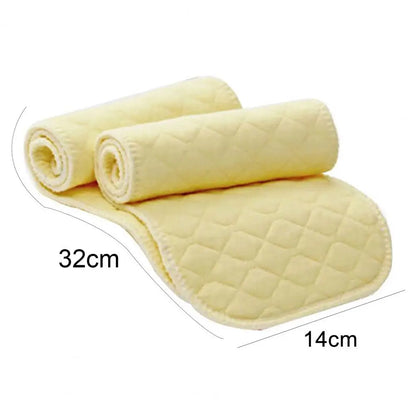 10pcs Baby Reusable Diapers Washable Ecological Nappies Cotton Cloth Diapers For Children Breathable Three Layers Diapers