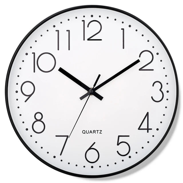 8 Inch Mute Wall Clock Simple Digital Wall Clock Home Decorations Cubic Digital Clock Quartz Wall Clock