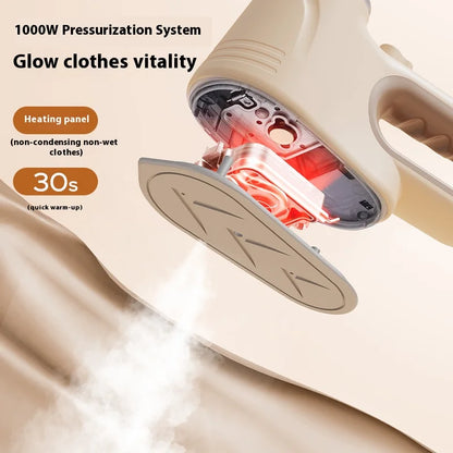 Mini Portable Garment Steamer – Lightweight, Travel-Friendly Iron for Effortless Wrinkle Removal