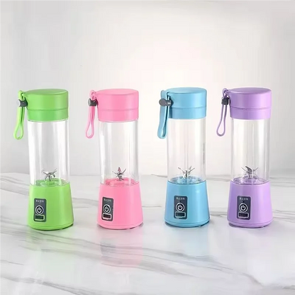 Mini USB Rechargeable 6-Blade Portable Juicer Blender – For Fresh Smoothies & Ice Drinks