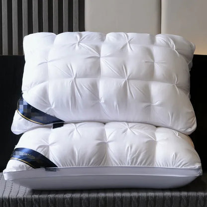 Orthopedic Neck Pillow, Washable Pillow Core, High Elastic, Neck Protection, Bedding for Hotel and Home For Home Bed